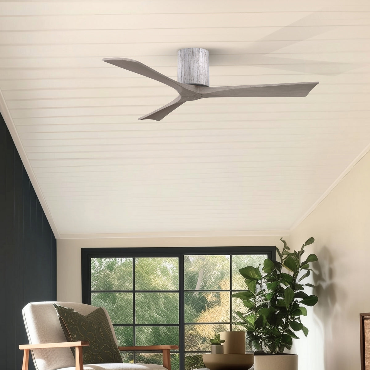 Matthews Fan Company - IR3H-BW-GA-52 - 52" Ceiling Fan - Irene-3H - Barn Wood Tone