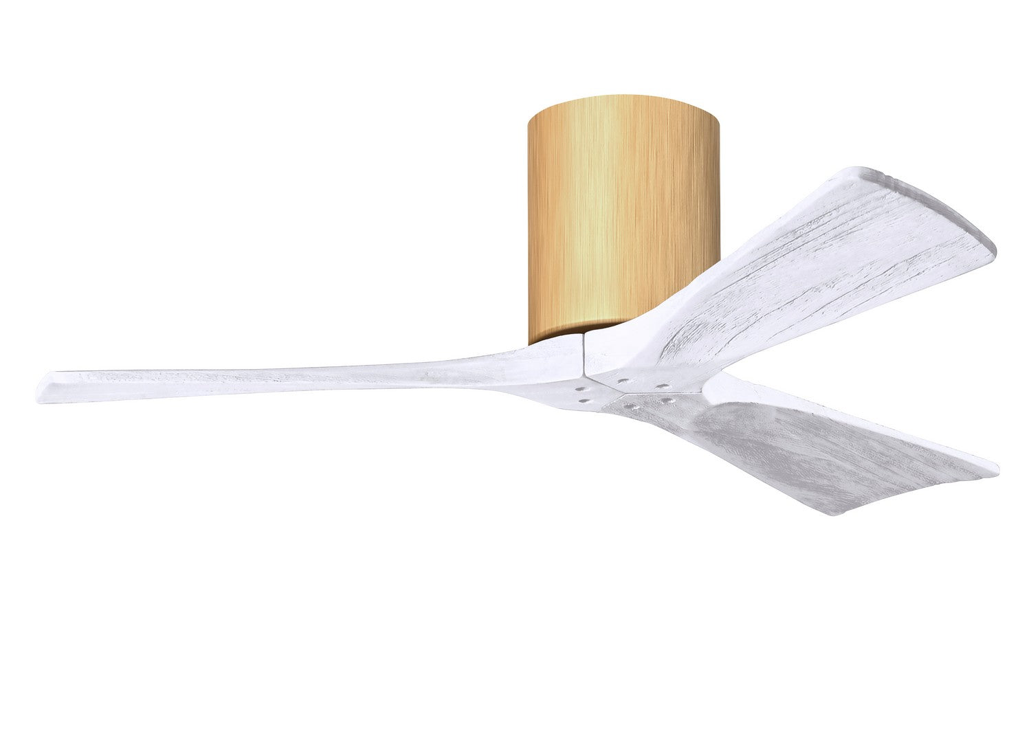 Matthews Fan Company - IR3H-LM-MWH-42 - 42"Ceiling Fan - Irene-3H - Light Maple