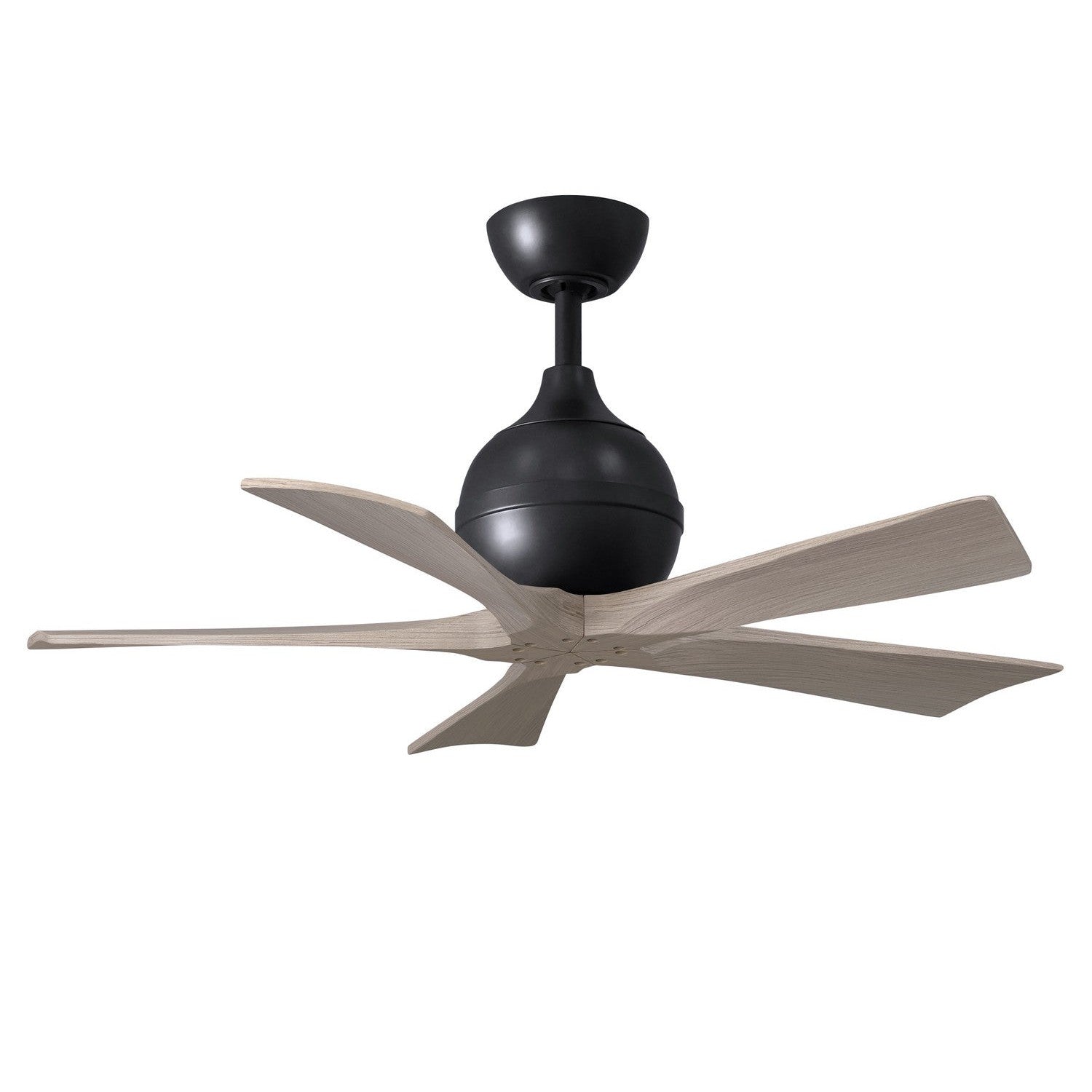 Matthews Fan Company - IR5-BK-GA-42 - 42"Ceiling Fan - Irene-5 - Matte Black