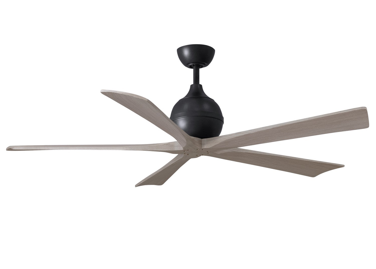 Matthews Fan Company - IR5-BK-GA-60 - 60"Ceiling Fan - Irene-5 - Matte Black