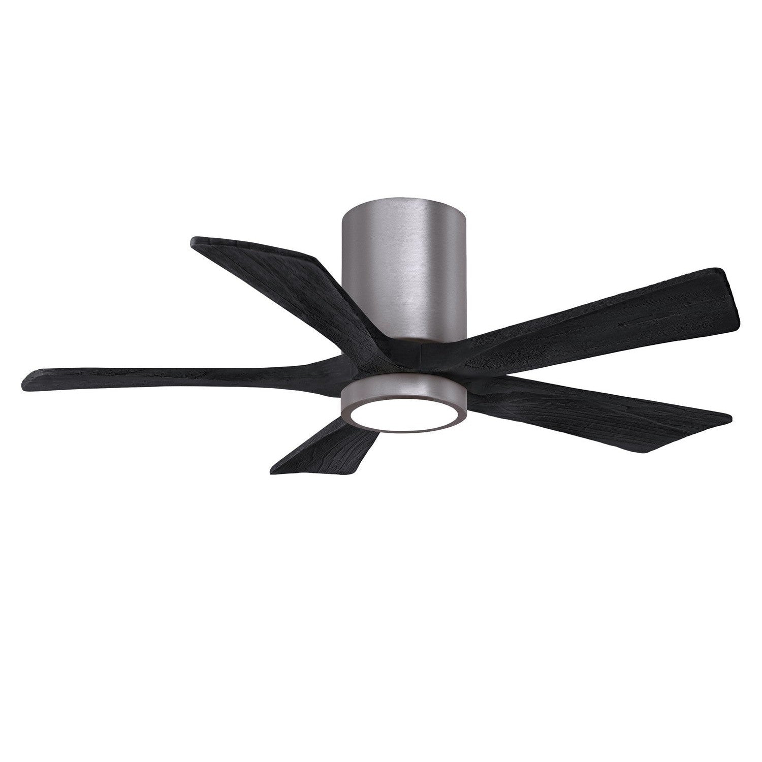 Matthews Fan Company - IR5HLK-BP-BK-42 - 42"Ceiling Fan - Irene-5HLK - Brushed Pewter
