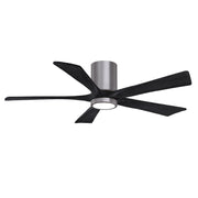 Matthews Fan Company - IR5HLK-BP-BK-52 - 52"Ceiling Fan - Irene-5HLK - Brushed Pewter