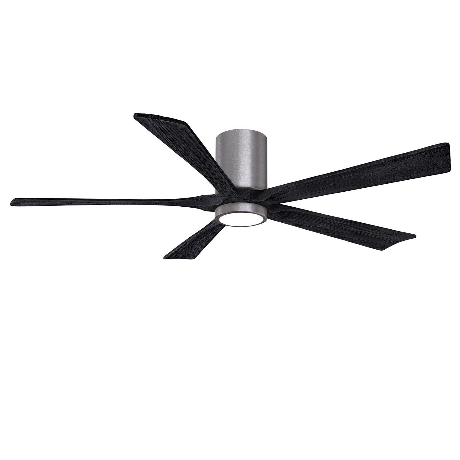 Matthews Fan Company - IR5HLK-BP-BK-60 - 60"Ceiling Fan - Irene-5HLK - Brushed Pewter