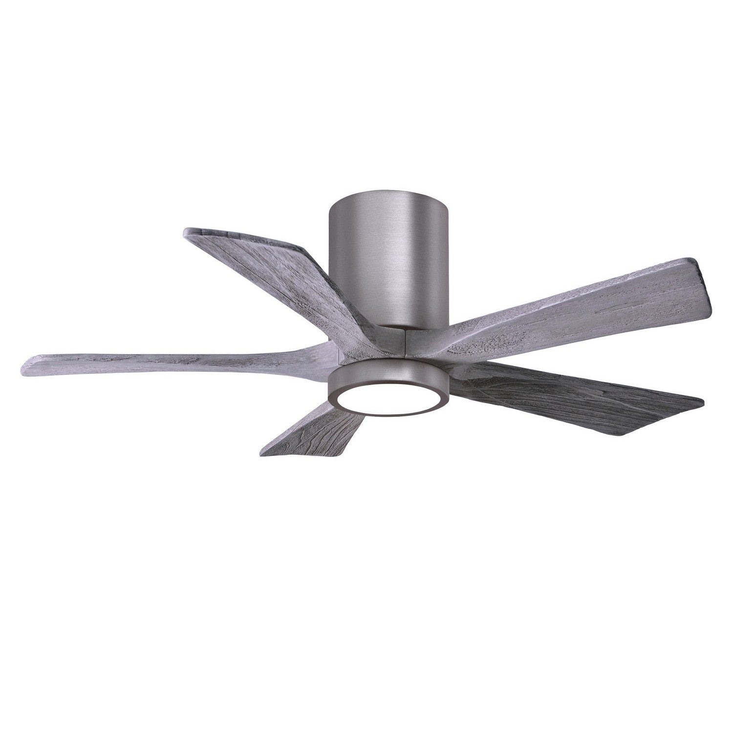 Matthews Fan Company - IR5HLK-BP-BW-42 - 42"Ceiling Fan - Irene-5HLK - Brushed Pewter