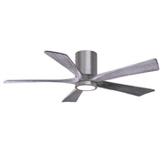 Matthews Fan Company - IR5HLK-BP-BW-52 - 52"Ceiling Fan - Irene-5HLK - Brushed Pewter