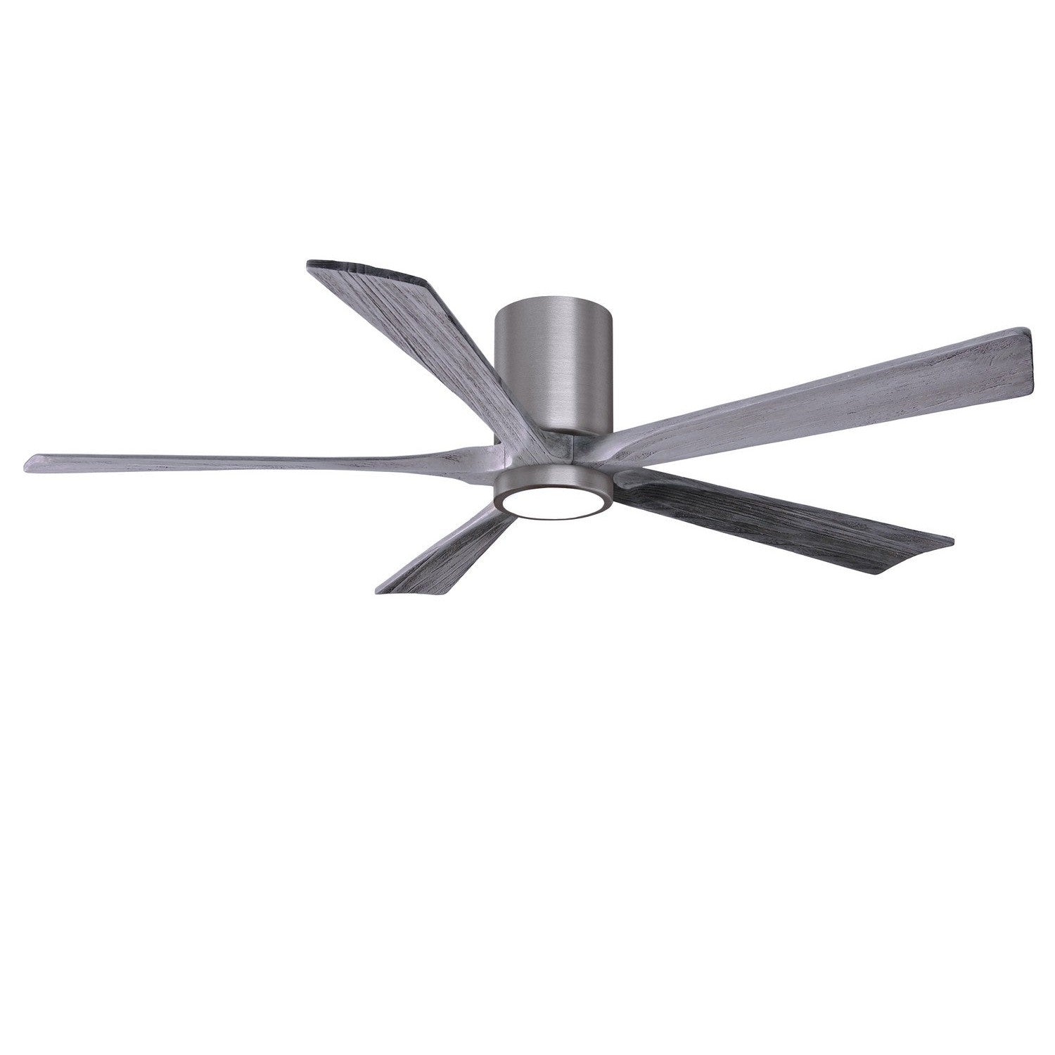 Matthews Fan Company - IR5HLK-BP-BW-60 - 60"Ceiling Fan - Irene-5HLK - Brushed Pewter