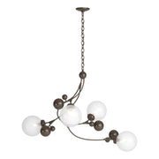 Hubbardton Forge - 136420-SKT-05-WF0639 - Four Light Pendant - Sprig - Bronze