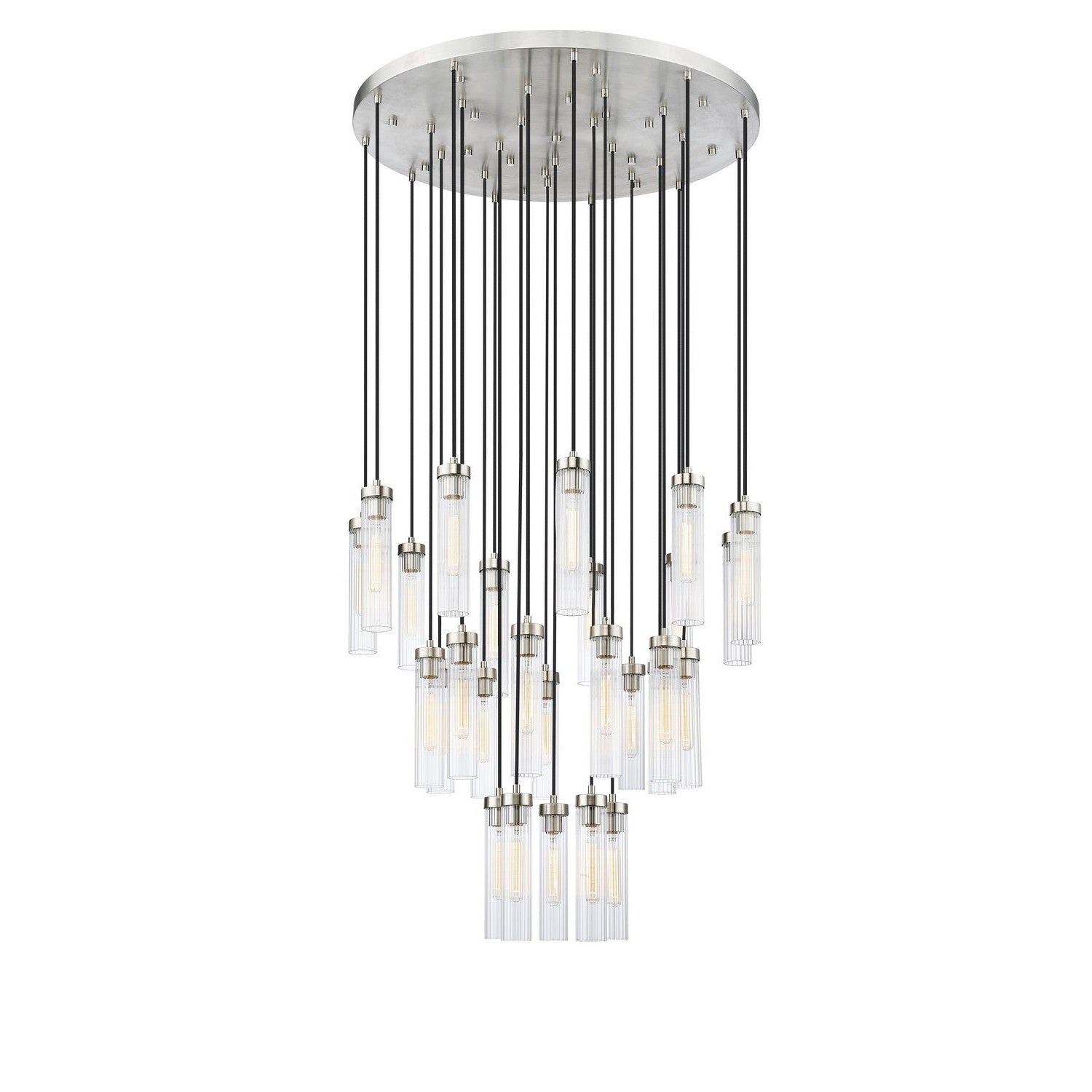 Z-Lite - 740P-27R-BN - 27 Light Chandelier - Beau - Brushed Nickel