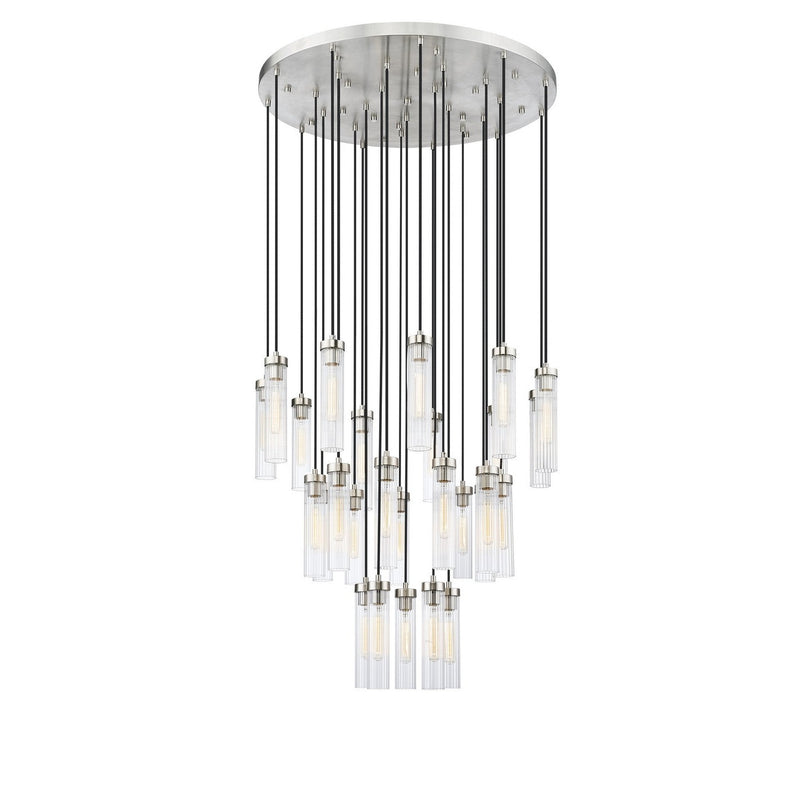 Z-Lite - 740P-27R-BN - 27 Light Chandelier - Beau - Brushed Nickel