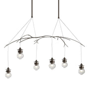 Hubbardton Forge - 136560-SKT-SHRT-05-ZM0565 - Six Light Pendant - Kiwi - Bronze