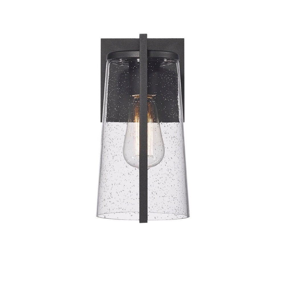 Artcraft - AC8820BK - One Light Outdoor Wall Sconce - Portofino - Black