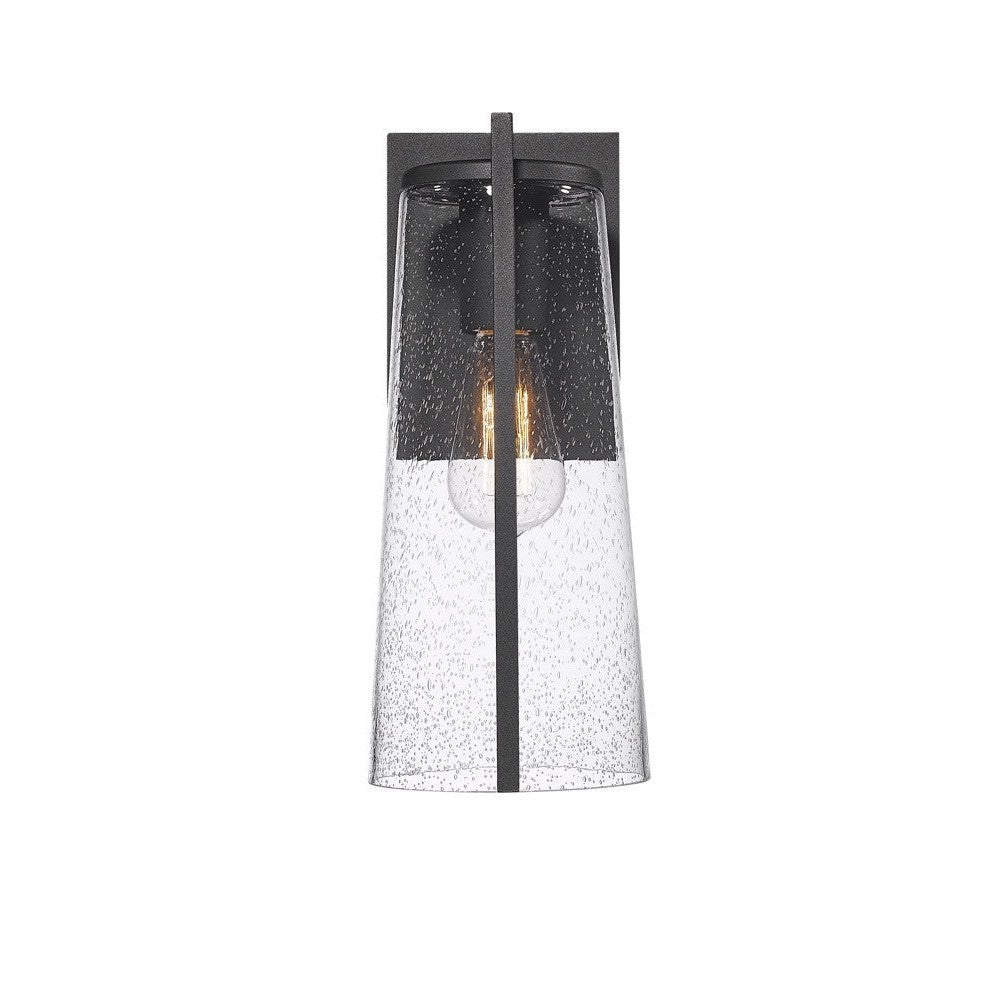 Artcraft - AC8821BK - One Light Outdoor Wall Sconce - Portofino - Black
