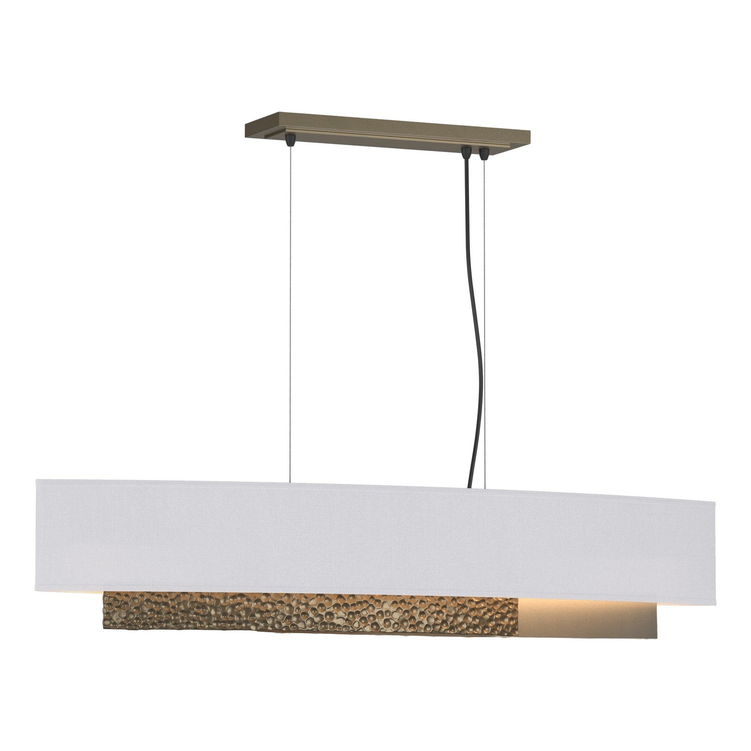 Hubbardton Forge - 137675-SKT-STND-84-SF4279 - Four Light Pendant - Oceanus - Soft Gold