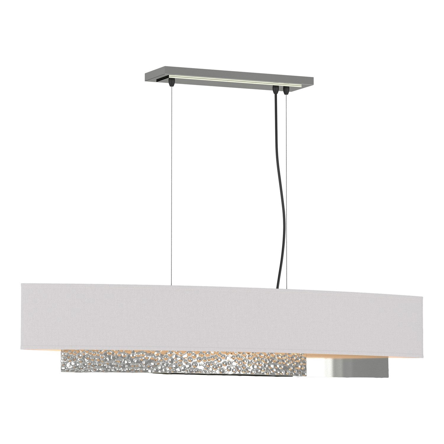 Hubbardton Forge - 137675-SKT-STND-85-SE4279 - Four Light Pendant - Oceanus - Sterling