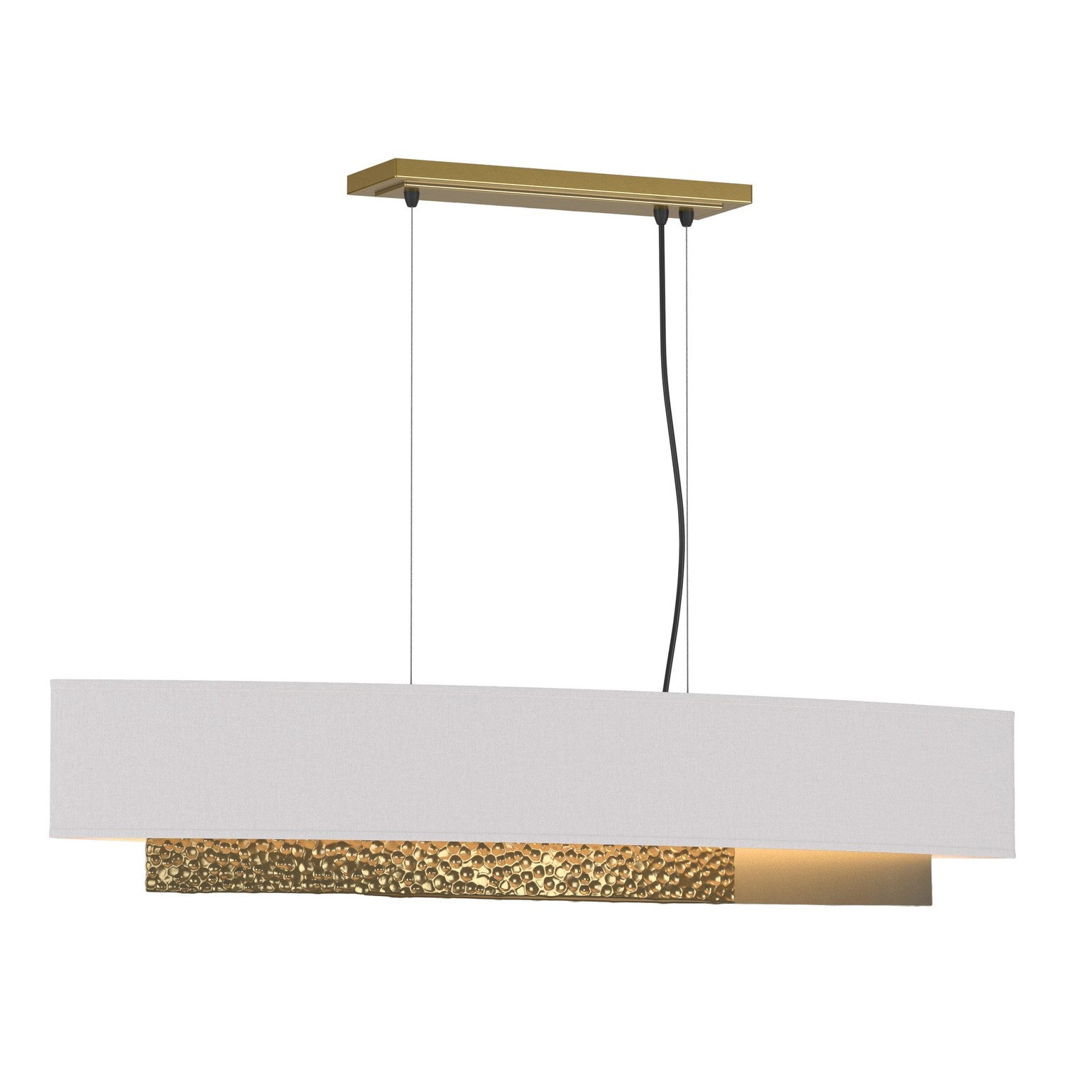 Hubbardton Forge - 137675-SKT-STND-86-SE4279 - Four Light Pendant - Oceanus - Modern Brass