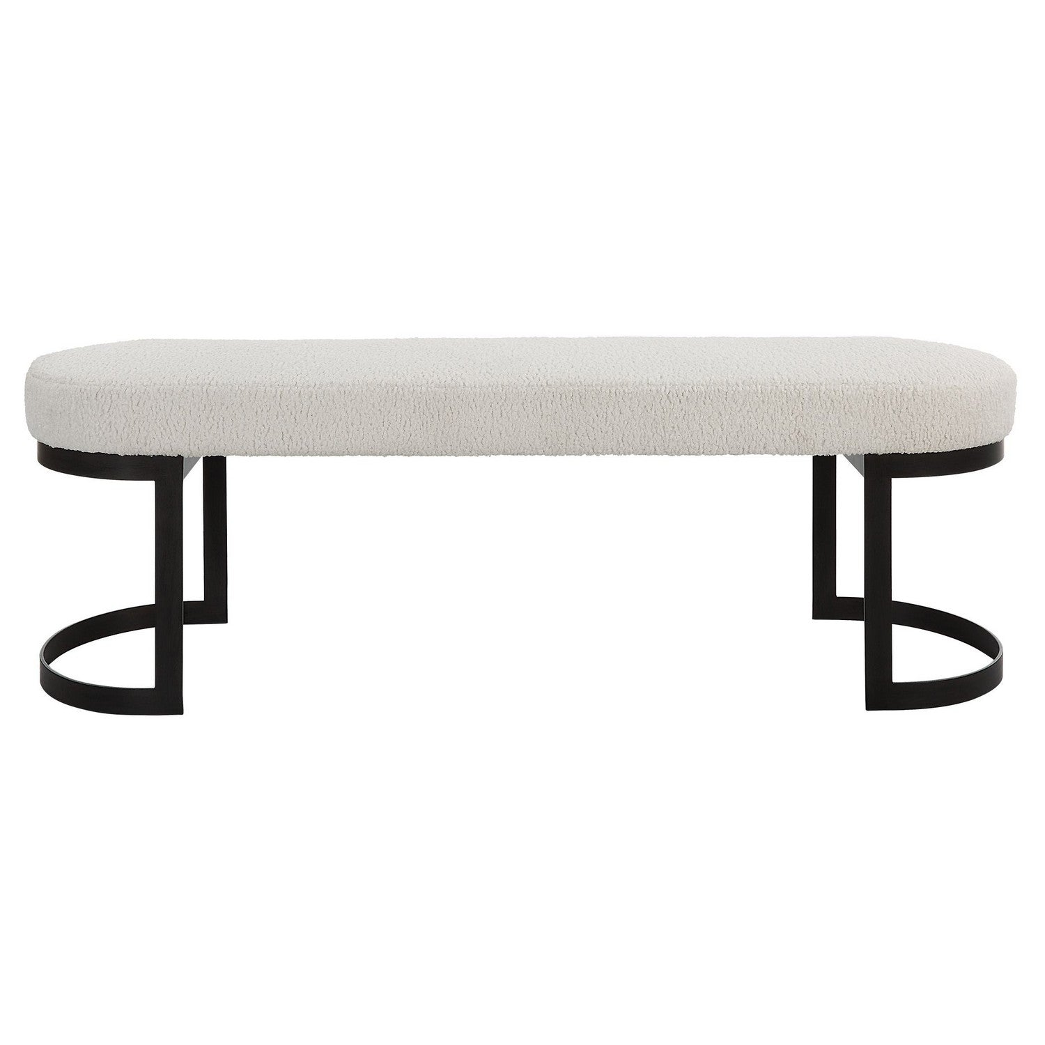 Uttermost - 23817 - Bench - Infinity - Matte Black