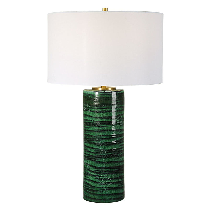 Uttermost - 30242 - One Light Table Lamp - Galeno - Antiqued Brass