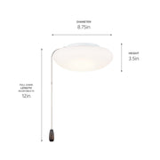Kichler - 380941 - LED Fan Light Kit - White