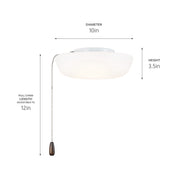 Kichler - 380960 - LED Fan Light Kit - White