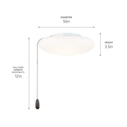 Kichler - 380961 - LED Fan Light Kit - White