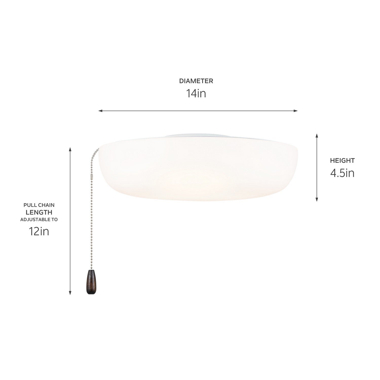 Kichler - 380980 - LED Fan Light Kit - White