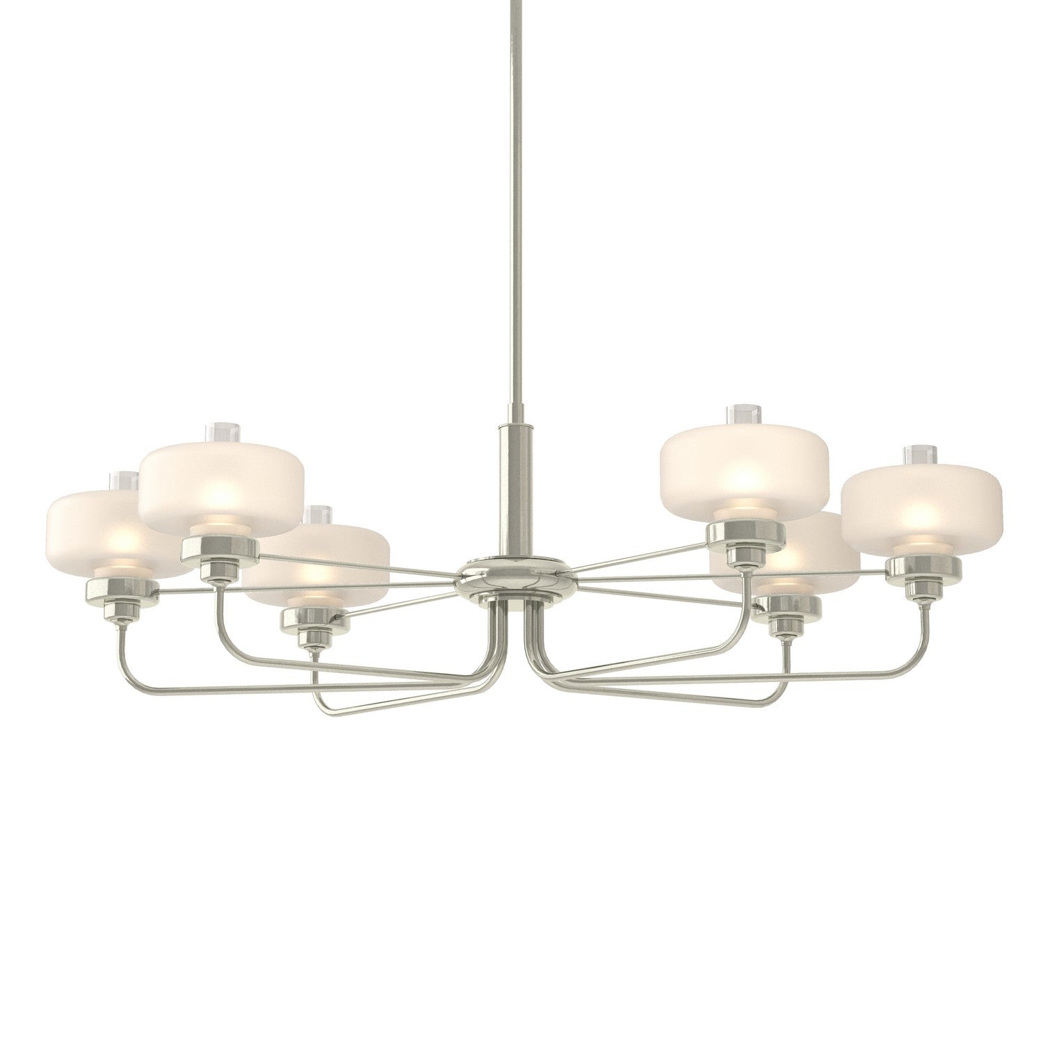 Hubbardton Forge - 137840-SKT-MULT-85-WC0593 - Six Light Pendant - Nola - Sterling