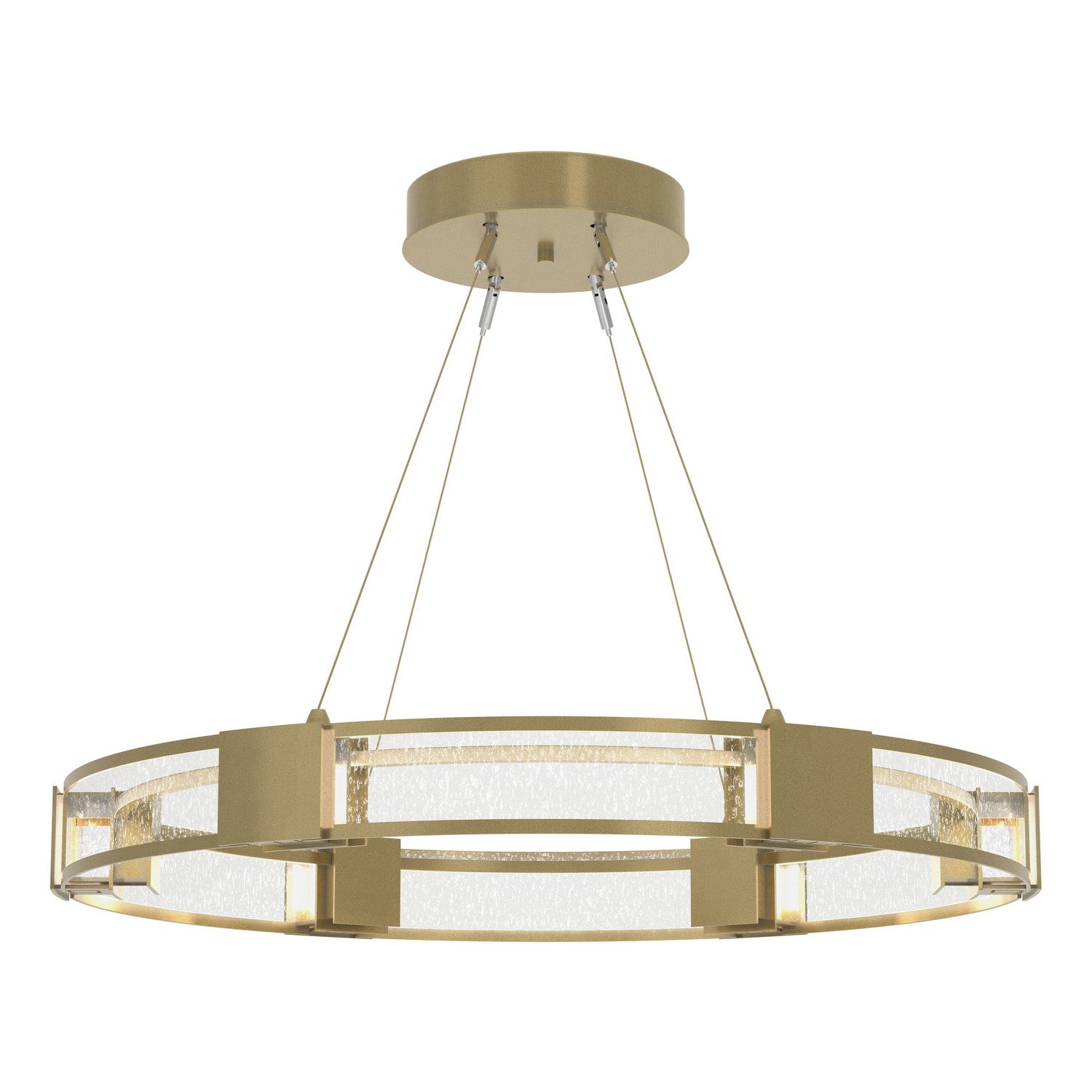 Hubbardton Forge - 138588-SKT-STND-86-II0399 - LED Pendant - Aura - Modern Brass