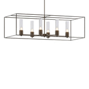 Hubbardton Forge - 138940-SKT-MULT-05-14-II0392 - Six Light Pendant - Portico - Bronze
