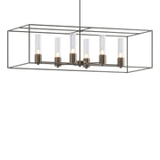 Hubbardton Forge - 138940-SKT-MULT-05-20-II0392 - Six Light Pendant - Portico - Bronze