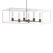 Hubbardton Forge - 138940-SKT-MULT-05-82-II0392 - Six Light Pendant - Portico - Bronze