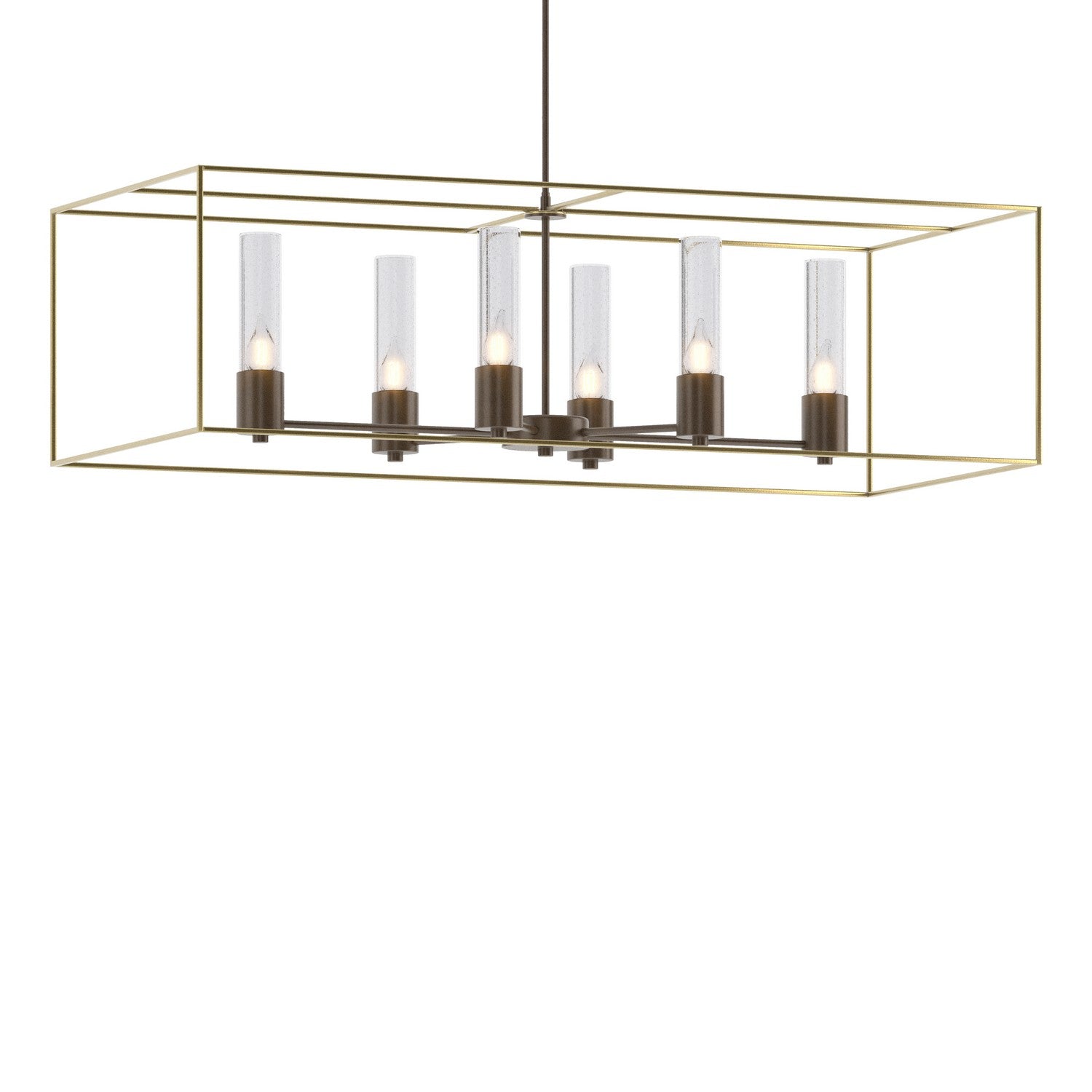 Hubbardton Forge - 138940-SKT-MULT-05-86-II0392 - Six Light Pendant - Portico - Bronze