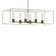 Hubbardton Forge - 138940-SKT-MULT-05-86-II0392 - Six Light Pendant - Portico - Bronze
