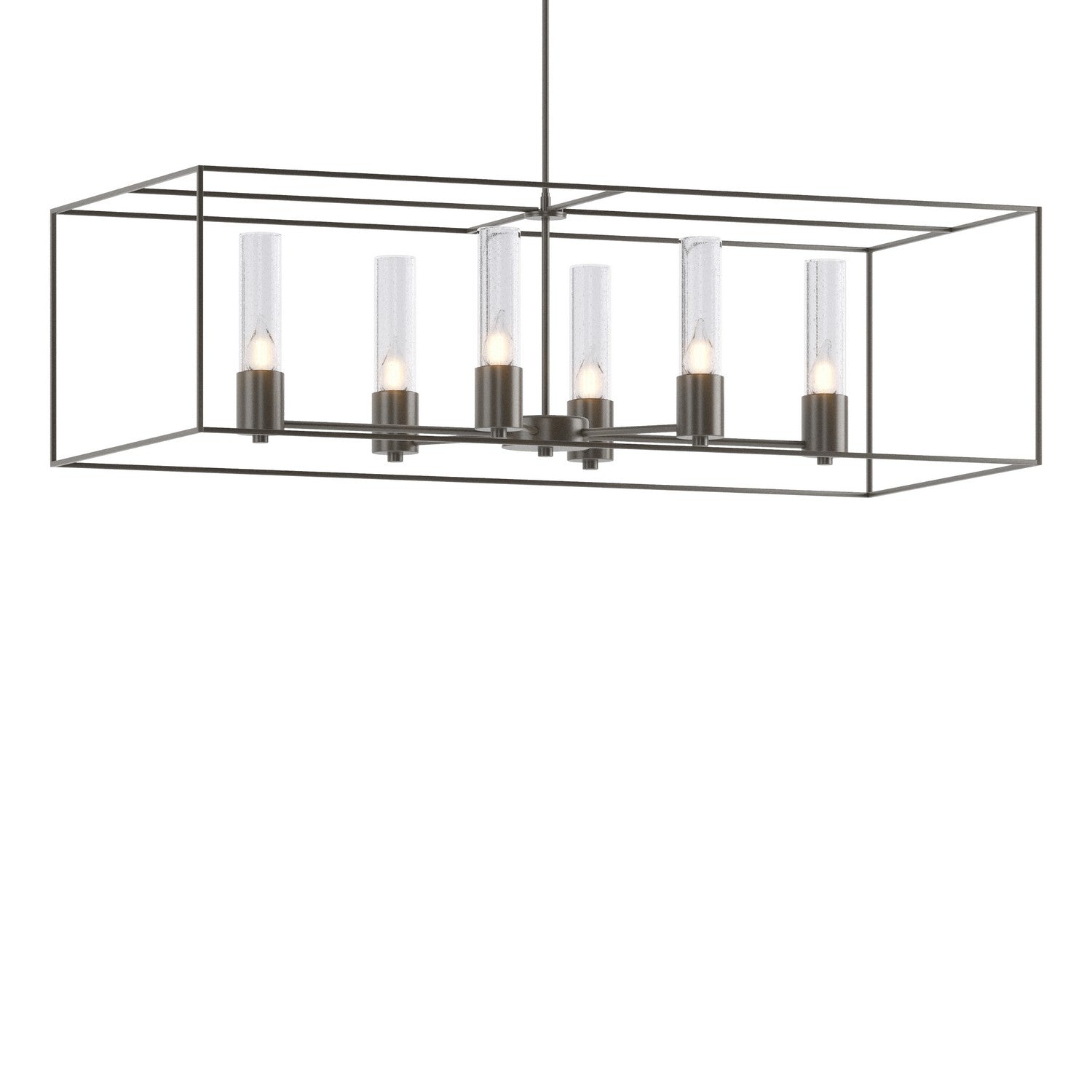 Hubbardton Forge - 138940-SKT-MULT-07-07-II0392 - Six Light Pendant - Portico - Dark Smoke