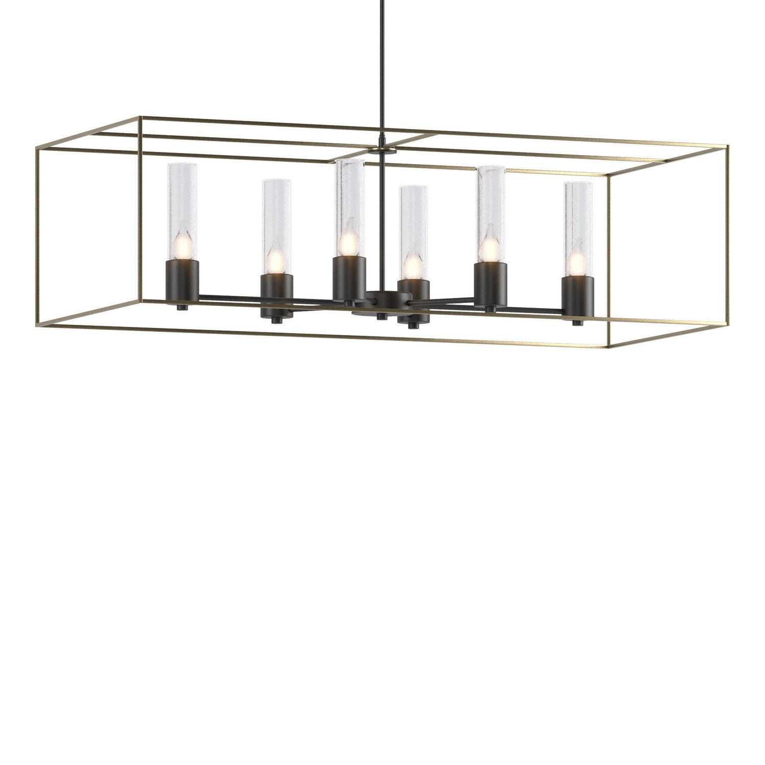 Hubbardton Forge - 138940-SKT-MULT-10-84-II0392 - Six Light Pendant - Portico - Black