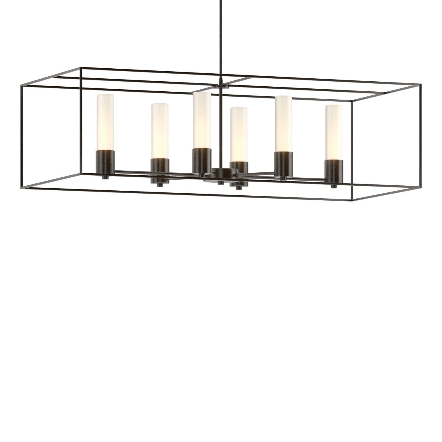 Hubbardton Forge - 138940-SKT-MULT-14-14-GG0392 - Six Light Pendant - Portico - Oil Rubbed Bronze