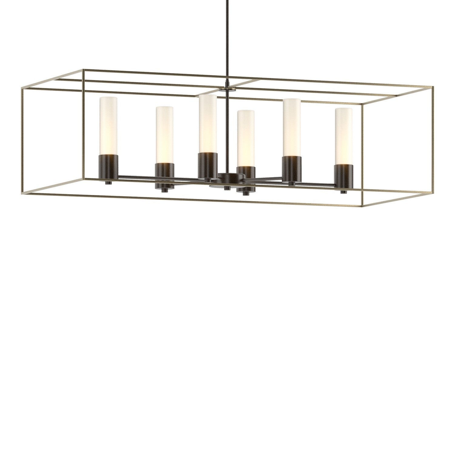 Hubbardton Forge - 138940-SKT-MULT-14-84-GG0392 - Six Light Pendant - Portico - Oil Rubbed Bronze