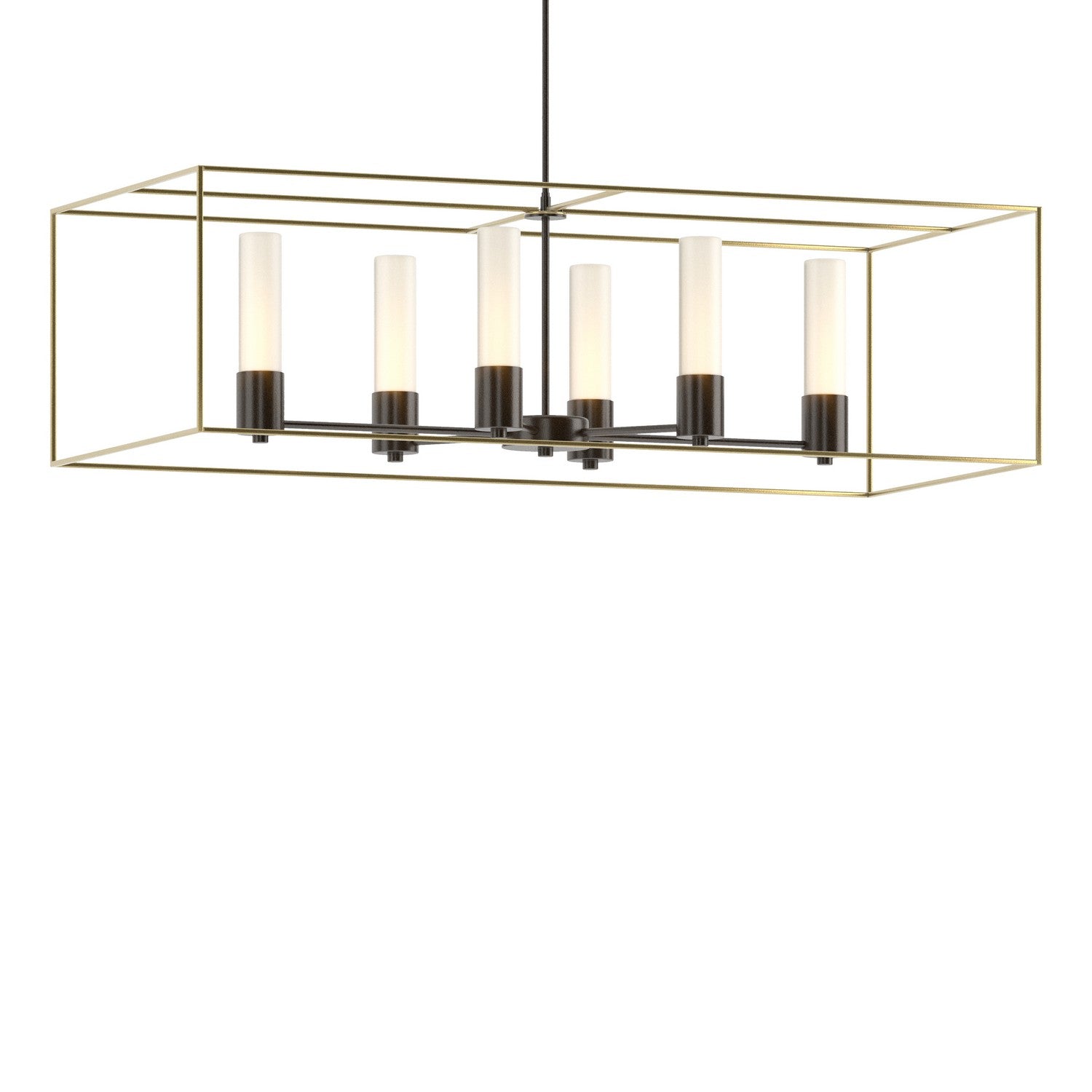 Hubbardton Forge - 138940-SKT-MULT-14-86-GG0392 - Six Light Pendant - Portico - Oil Rubbed Bronze