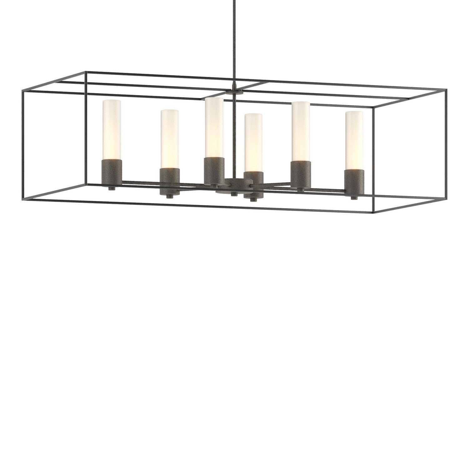 Hubbardton Forge - 138940-SKT-MULT-20-10-GG0392 - Six Light Pendant - Portico - Natural Iron
