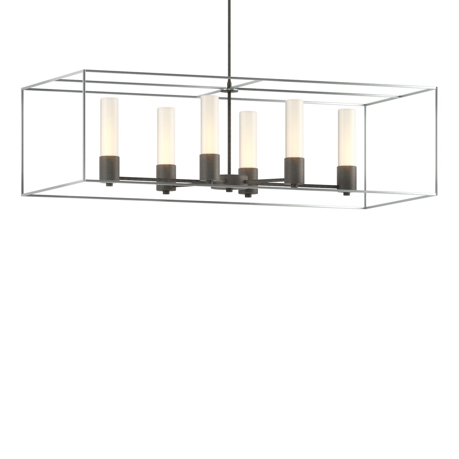 Hubbardton Forge - 138940-SKT-MULT-20-82-GG0392 - Six Light Pendant - Portico - Natural Iron