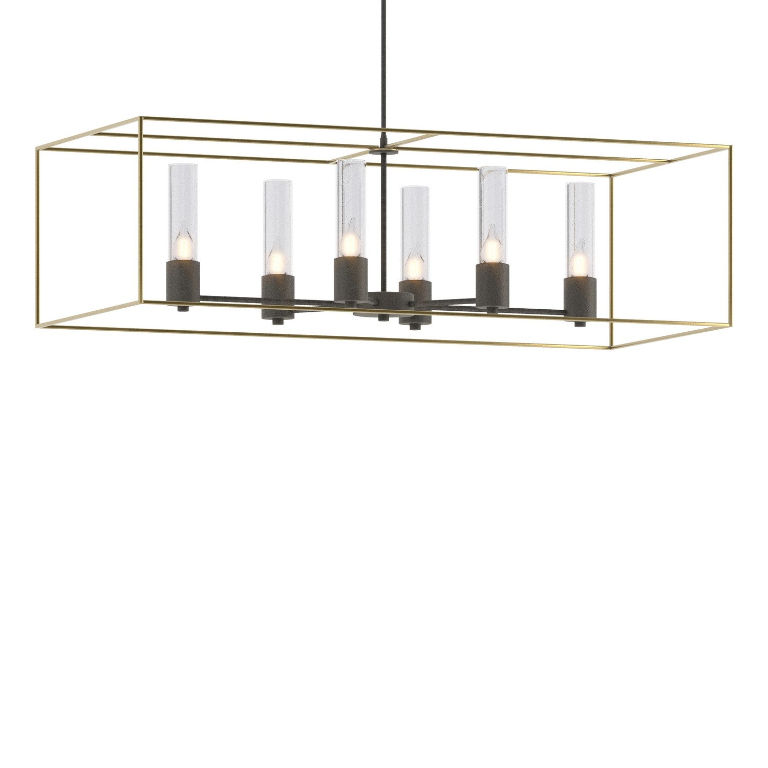 Hubbardton Forge - 138940-SKT-MULT-20-86-II0392 - Six Light Pendant - Portico - Natural Iron