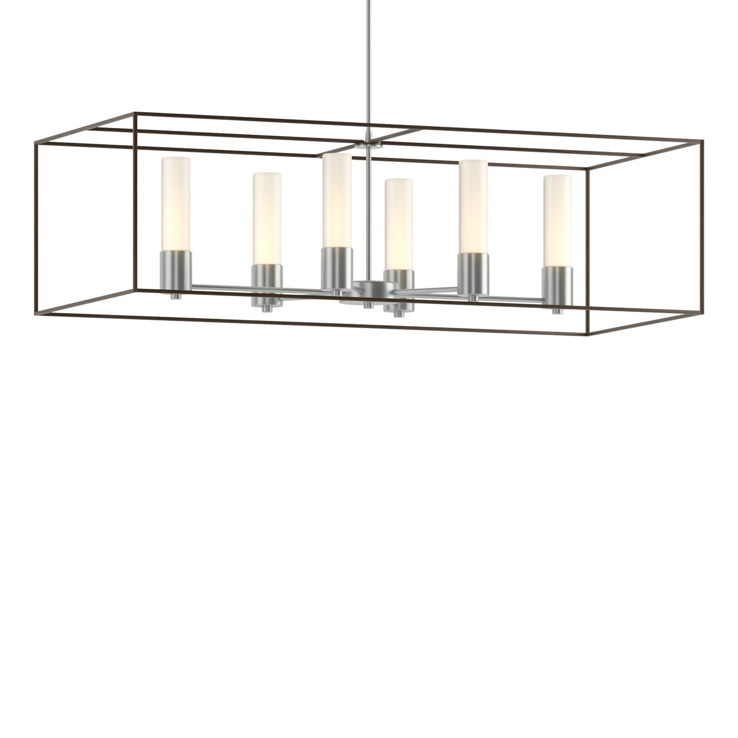 Hubbardton Forge - 138940-SKT-MULT-82-05-GG0392 - Six Light Pendant - Portico - Vintage Platinum