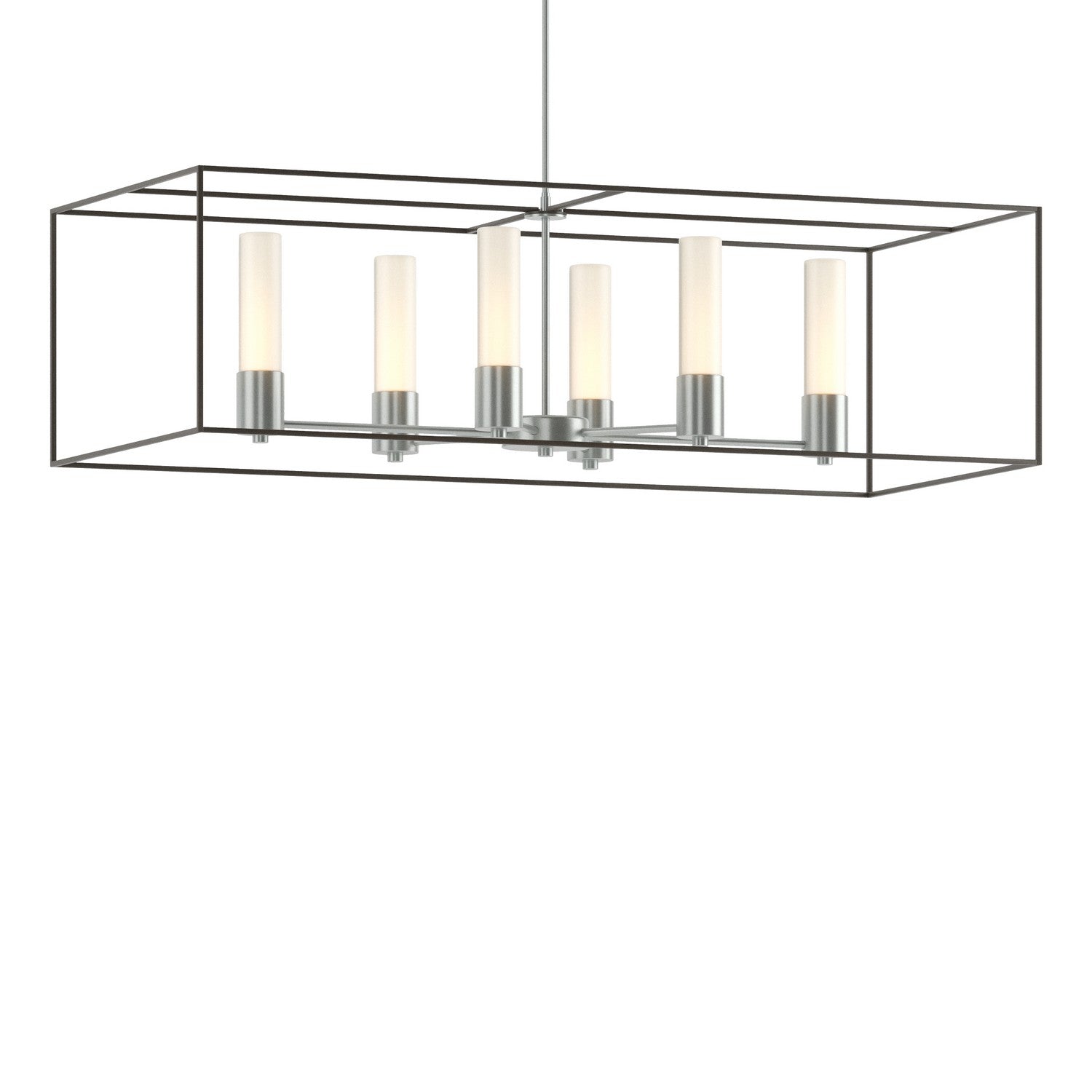 Hubbardton Forge - 138940-SKT-MULT-82-07-GG0392 - Six Light Pendant - Portico - Vintage Platinum