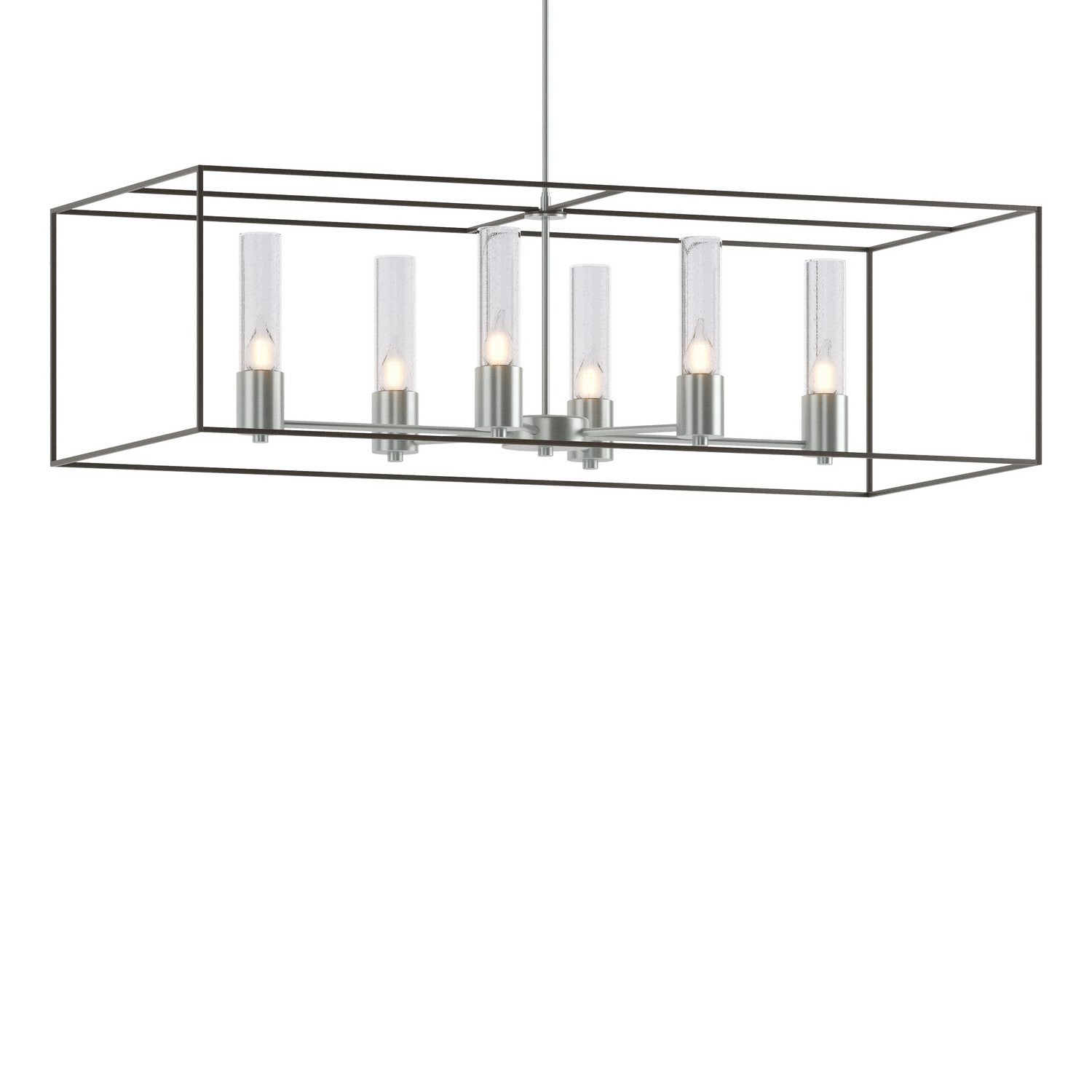 Hubbardton Forge - 138940-SKT-MULT-82-07-II0392 - Six Light Pendant - Portico - Vintage Platinum