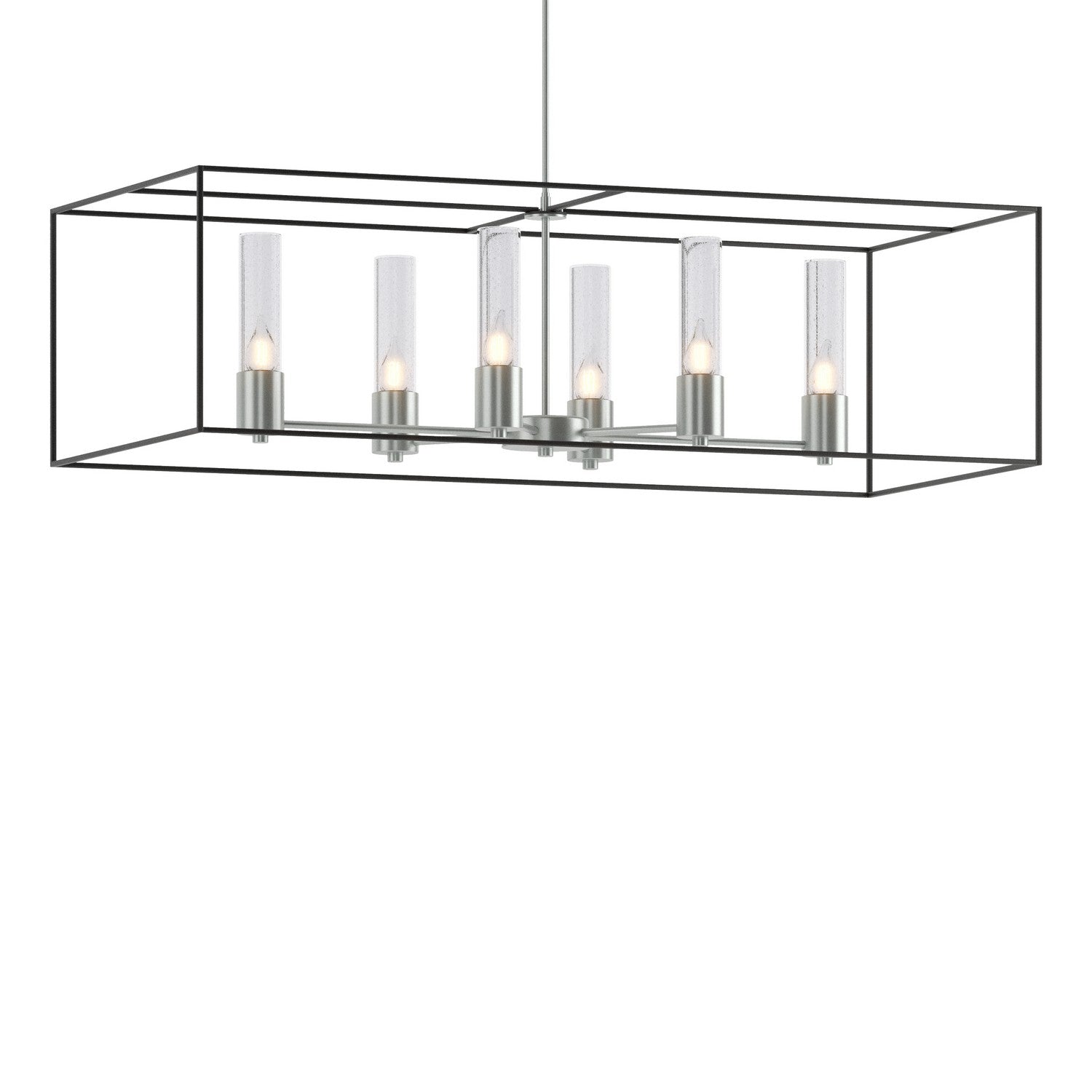 Hubbardton Forge - 138940-SKT-MULT-82-10-II0392 - Six Light Pendant - Portico - Vintage Platinum