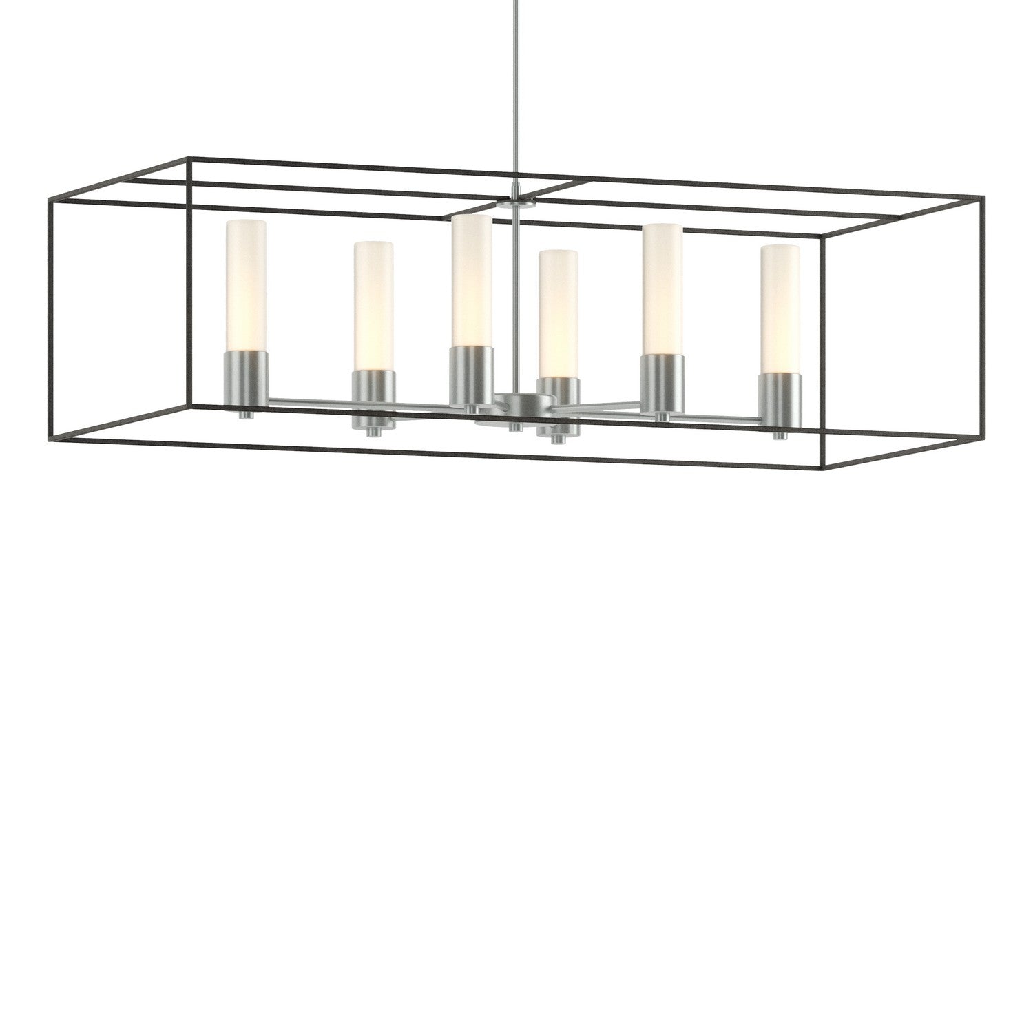 Hubbardton Forge - 138940-SKT-MULT-82-20-GG0392 - Six Light Pendant - Portico - Vintage Platinum