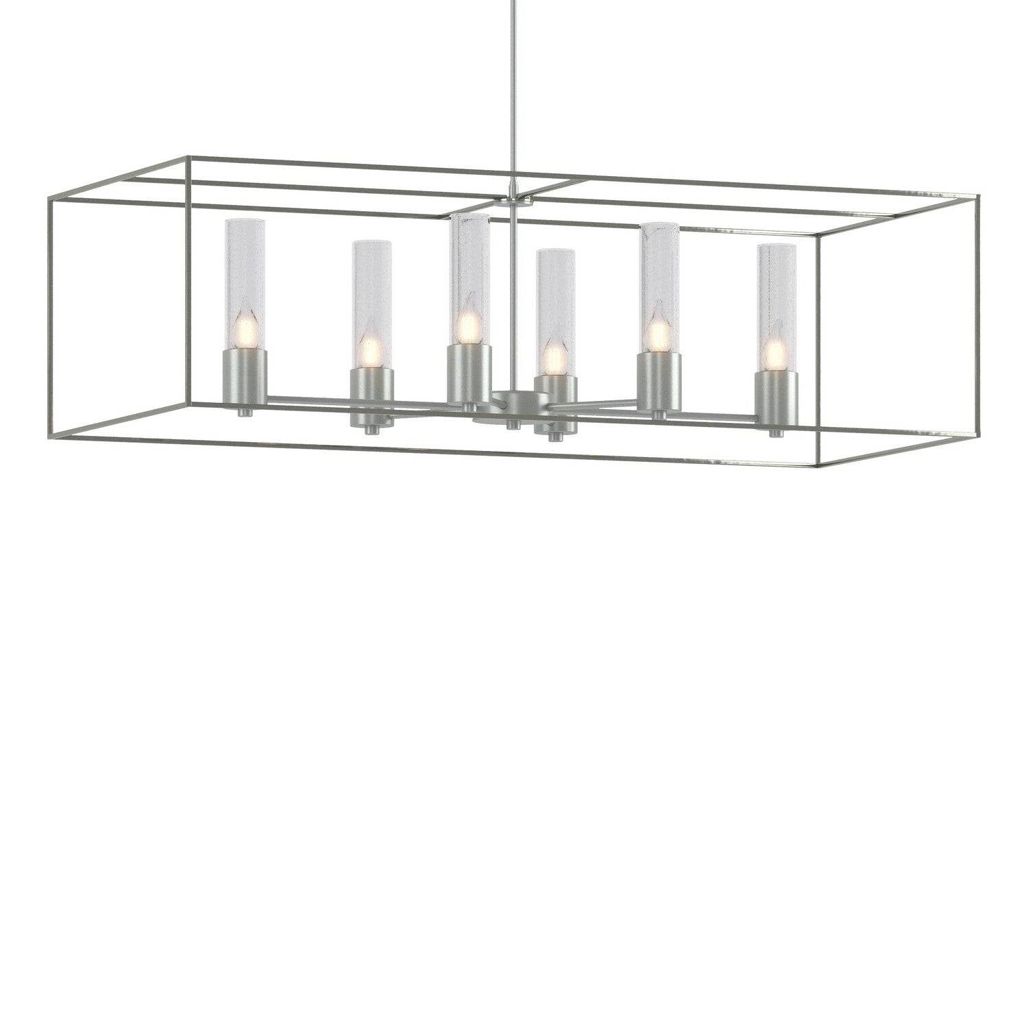 Hubbardton Forge - 138940-SKT-MULT-82-85-II0392 - Six Light Pendant - Portico - Vintage Platinum