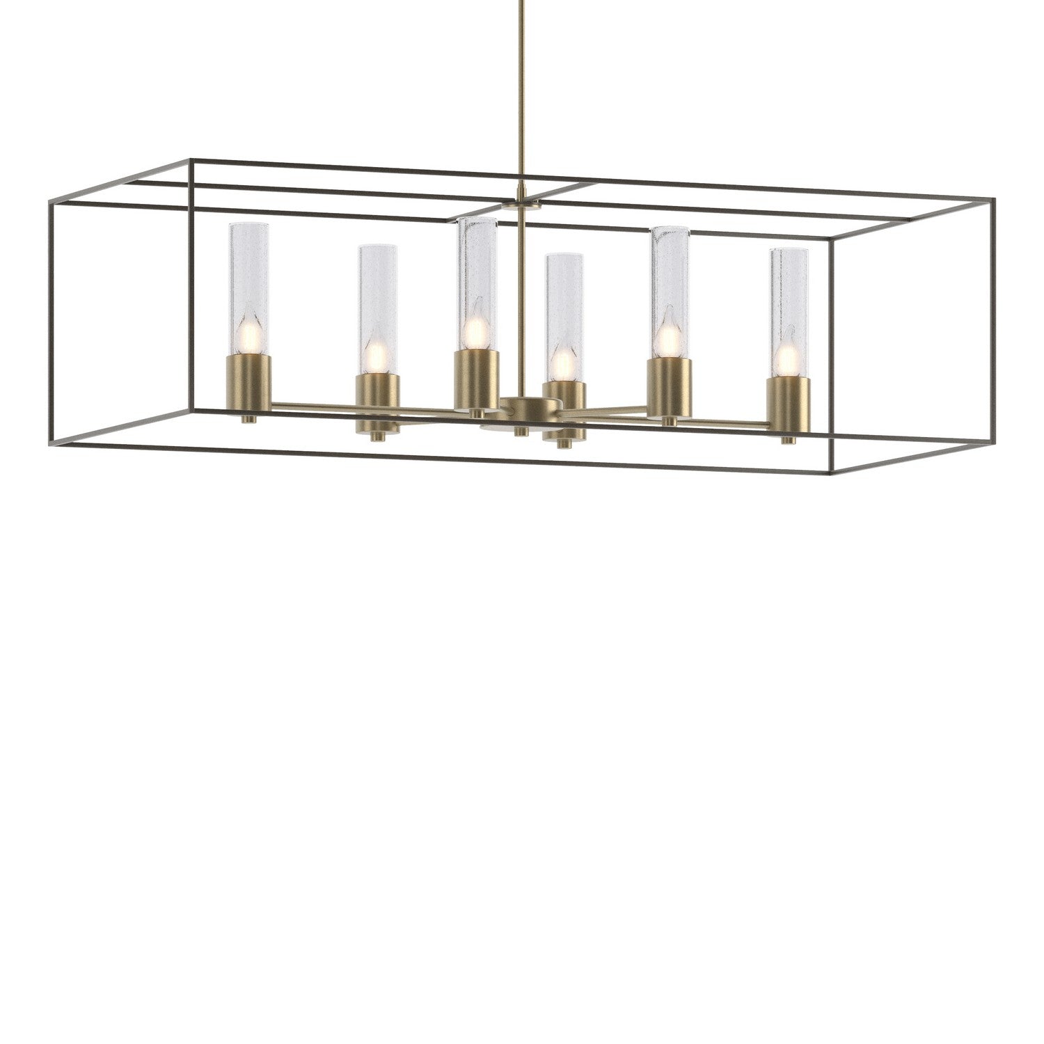 Hubbardton Forge - 138940-SKT-MULT-84-07-II0392 - Six Light Pendant - Portico - Soft Gold