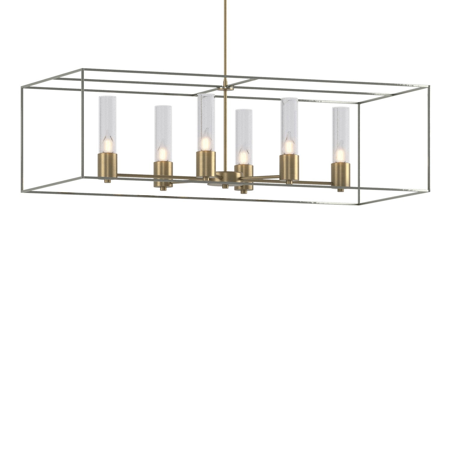 Hubbardton Forge - 138940-SKT-MULT-84-85-II0392 - Six Light Pendant - Portico - Soft Gold