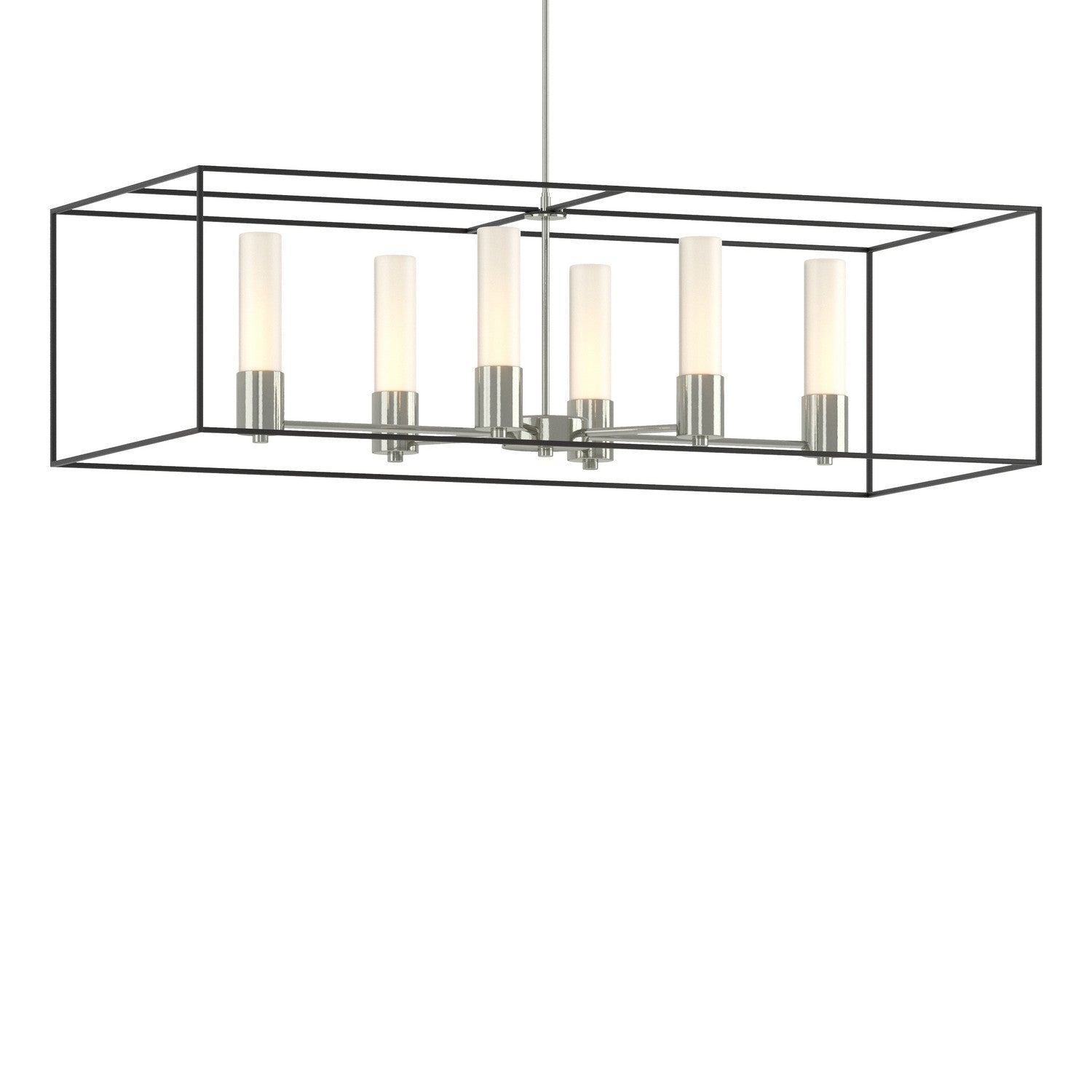 Hubbardton Forge - 138940-SKT-MULT-85-10-GG0392 - Six Light Pendant - Portico - Sterling