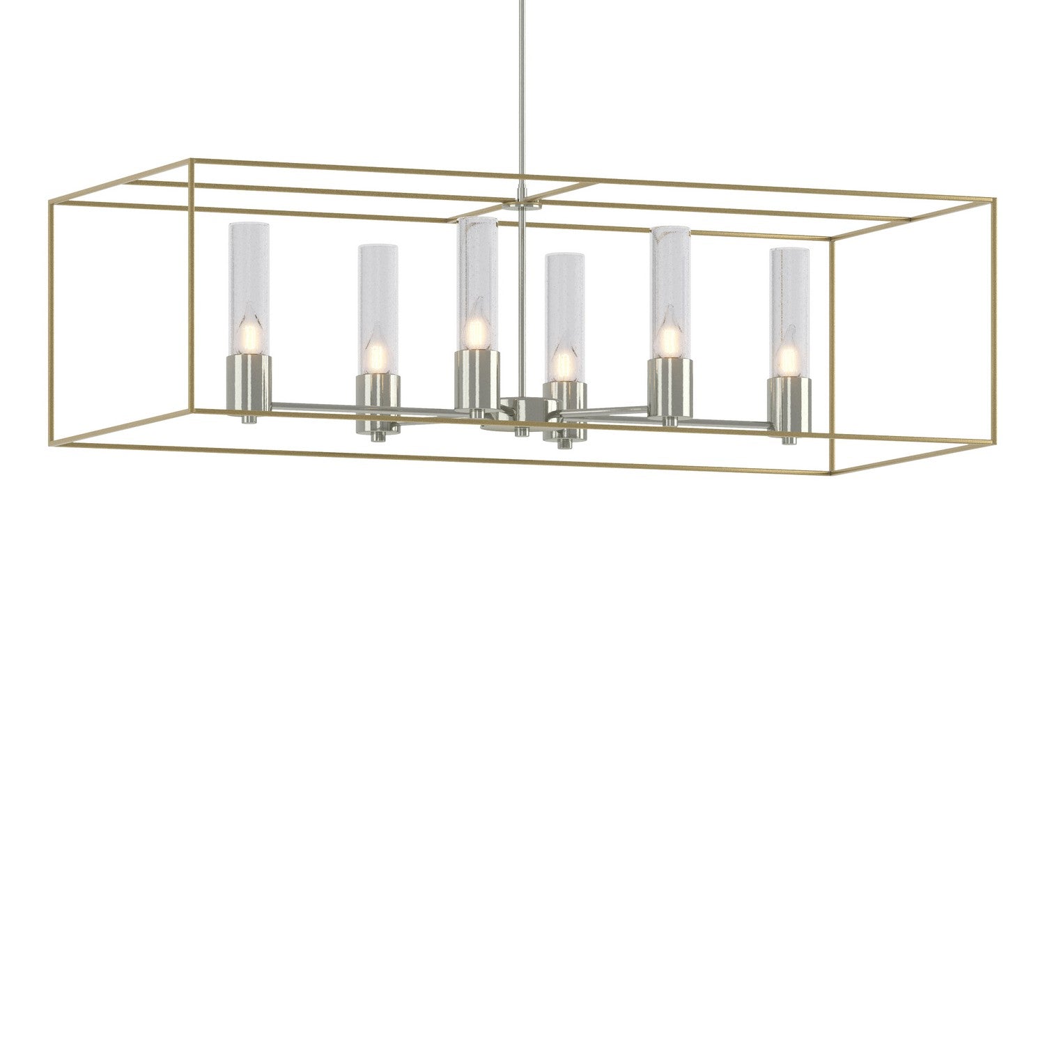 Hubbardton Forge - 138940-SKT-MULT-85-86-II0392 - Six Light Pendant - Portico - Sterling